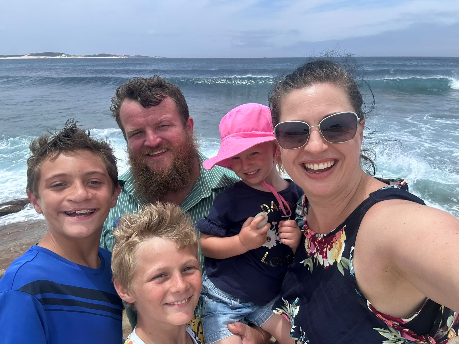 Matthys Cronje and family
